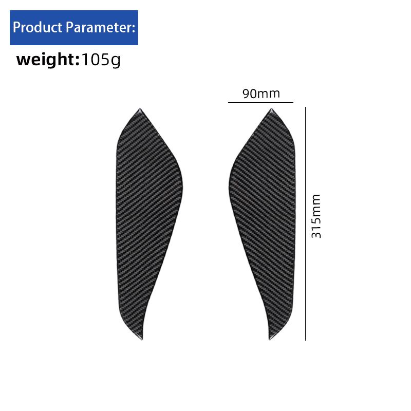 For Chevrolet Camaro 2016-UP Accessories Carbon Fiber Car Interior Central Control Instrument Gear Panel Trim Sticker