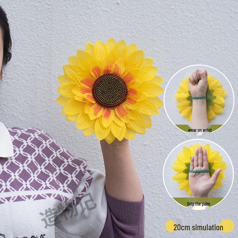 Sunflower Corsage for Kindergarten Dance & Sports Events