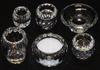 Crystal Buddhist Altar Fittings Sophia Pure Beads Incense Burner with Ash 500g of [Hualien] (Set 6)