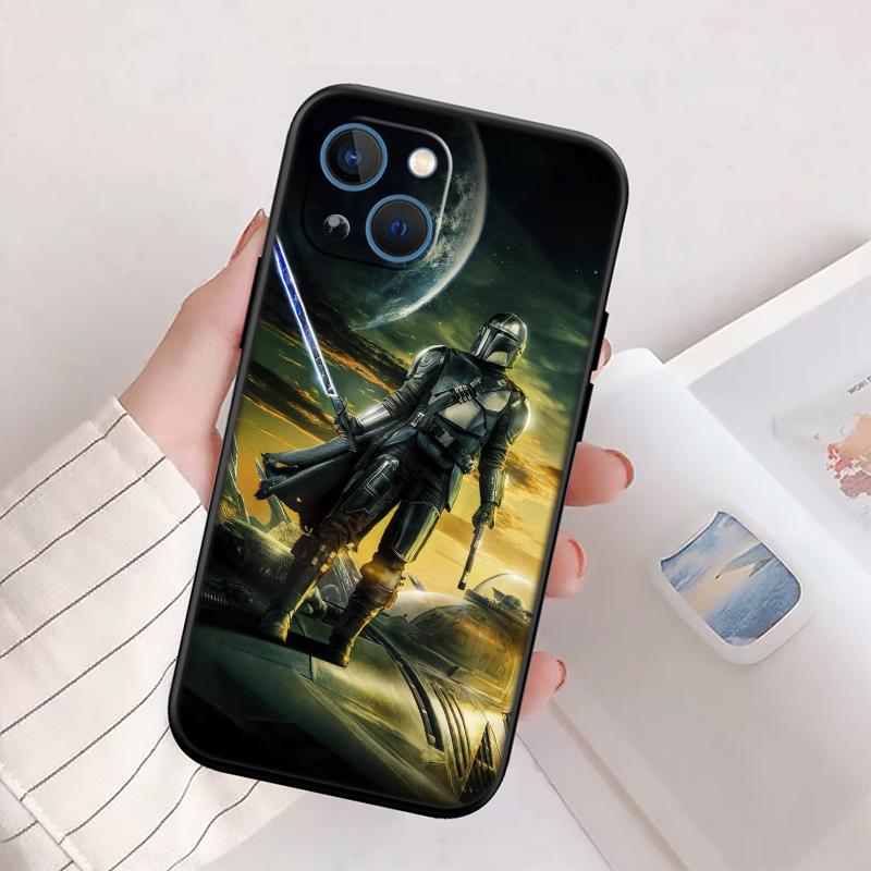 Star Wars Mandalorian New High-End Shell Phone Case for Redmi Note 10 11 12 Pro Max 10S 10C 10T 11A 11S 12S 12C