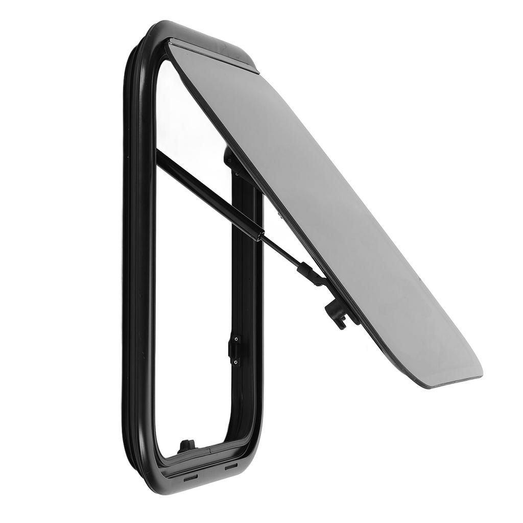 16 X 20in RV Window Rounded Corner Double Layer Acrylic Hydraulic Support Rod Privacy Protection for