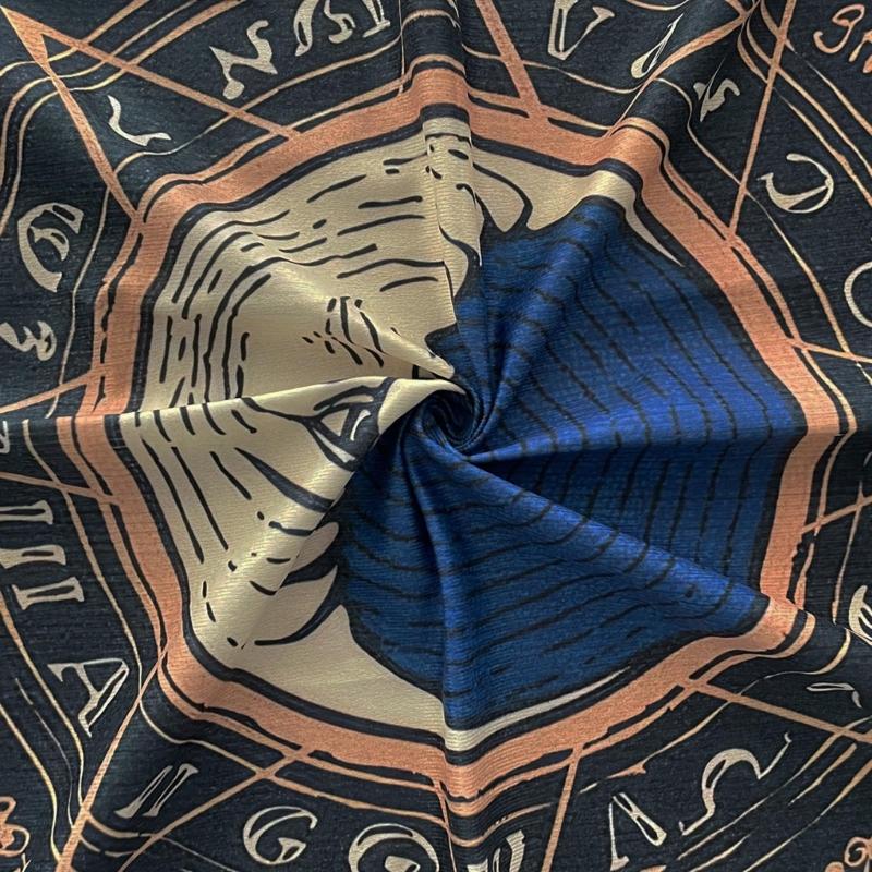 Square Flannelette Tarot Altar Cloth Board Game Pad Astrological Oracles Pad Table Cover Card Mat Divinations Tablecloth