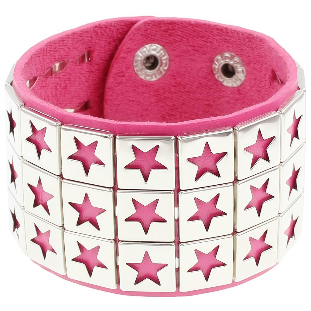 DIEZI 3 Rows Harajuku Gothic Goth Wrap Bracelet For Women Men Punk Vintage Black PU Leather Star Charm Bracelet Bangles Jewelry