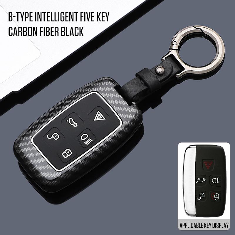 Interior Mouldings Car Remote Key Case Cover Shell for Land Rover Range Rover Sport Evoque Freelander Velar Discovery 4 Jaguar X