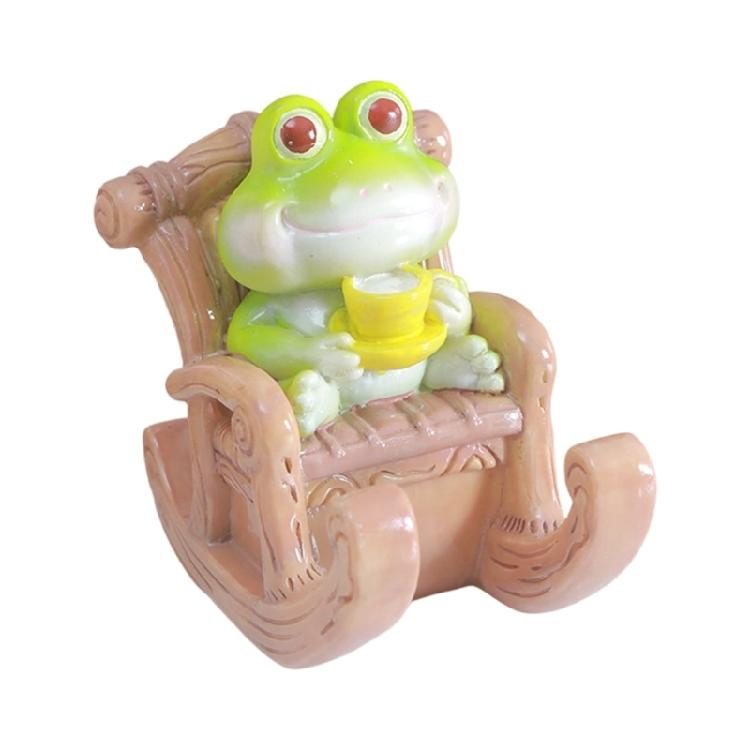 Desk Phone Holder Resin Frogs Shape Smartphone Stand Decorative Desktop Ornament For Home Office School