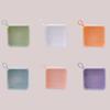 1 Pcs Multi-Functional Powder Puff Storage Box with Lanyard - Portable Transparent Empty Box Clean Ideal for Business Trips