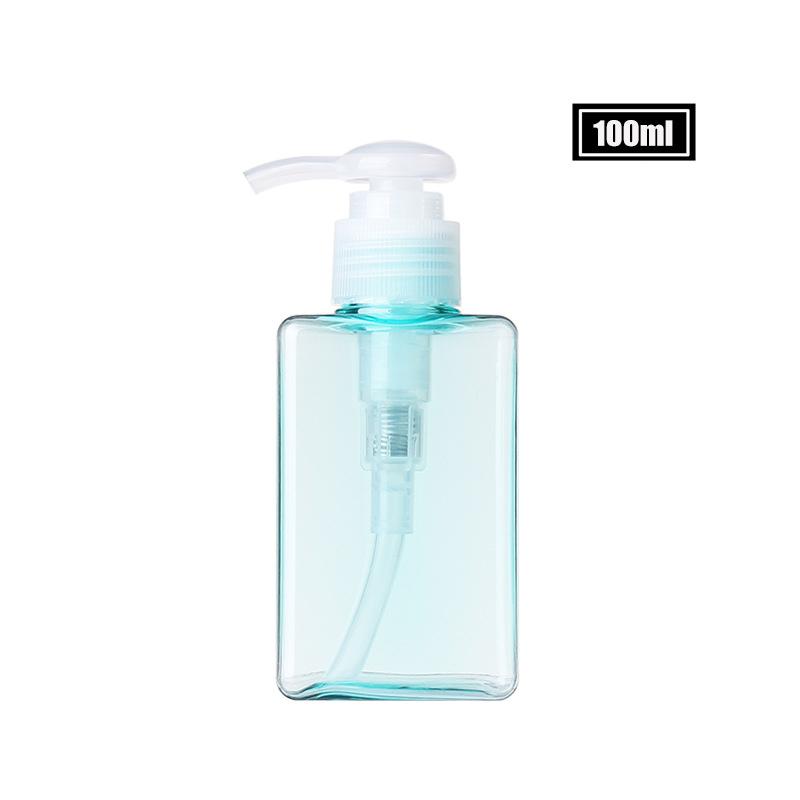 

Портативный пенный флакон Пустой флакон Диспенсер для лосьона и шампуня Многоразовые флаконы синий