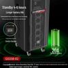 TEMEISHENG GD208-82 Portable High-Power KTV Bluetooth Speaker CN plug (adapter included) (CN version)