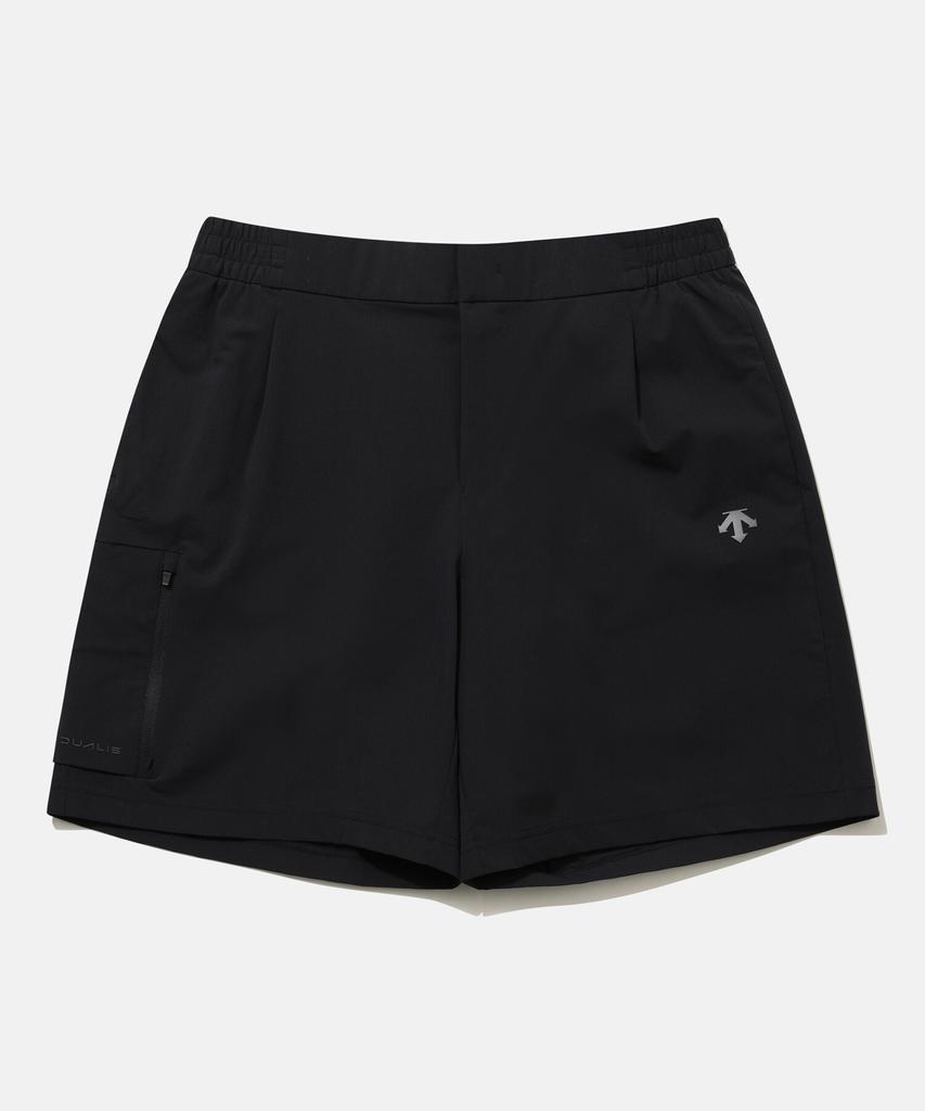 DESCENTE Dualis Air Stretch Woven Shorts Black Sr221Dhp41