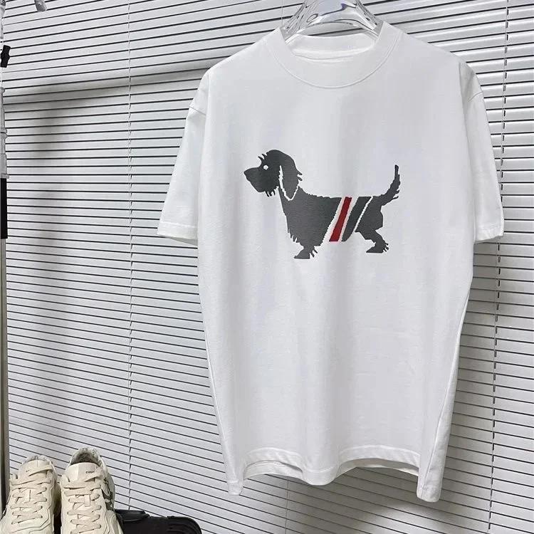 Summer European American Retro Ins Street Printed T-shirt Loose and Comfortable 2025 Women's Fashionable Loose Oversized T-shirt