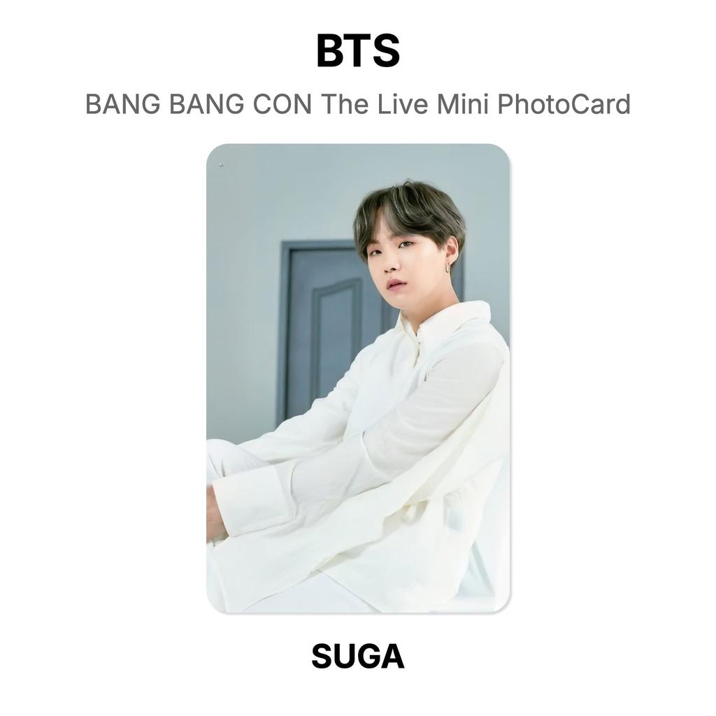 BTS BANG BANG CON The Live Mini PhotoCard Official Photocard