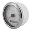 85mm GPS Tacho 0‑60KM H LCD-Anzeige Kilometerzähler mit einstellbarer Hintergrundbeleuchtung für Autos Boote 9‑32V DCWeiß