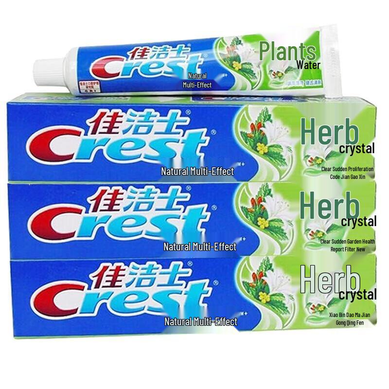 Crest Herbal Crystal Toothpaste