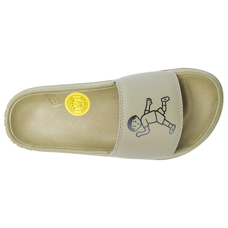 New Balance X Noritake Green B Wide Slippers Women's