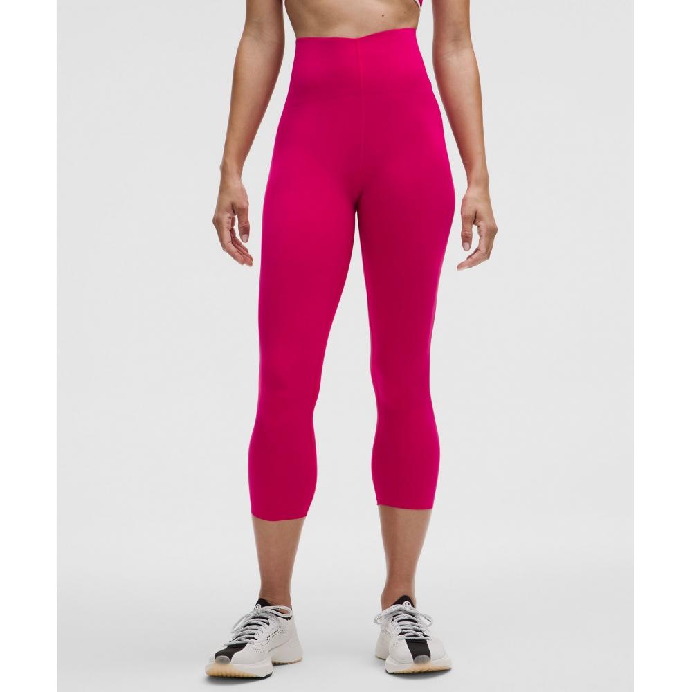 

Lululemon Glow Up sUper High Rise Crop 23 Passionate 8/23