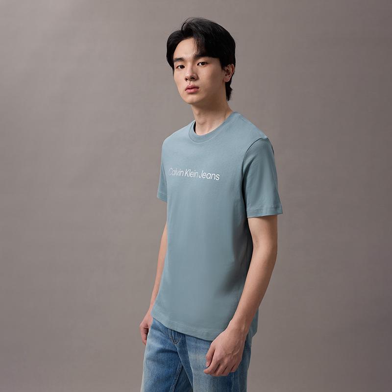 Calvin Klein T-Shirts Unisex Crew Neck Moderate 4RAB819