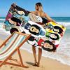 Mafalda Print Beach Towel, Large Soft Quick Dry Towel for Beach Camping Swimming
