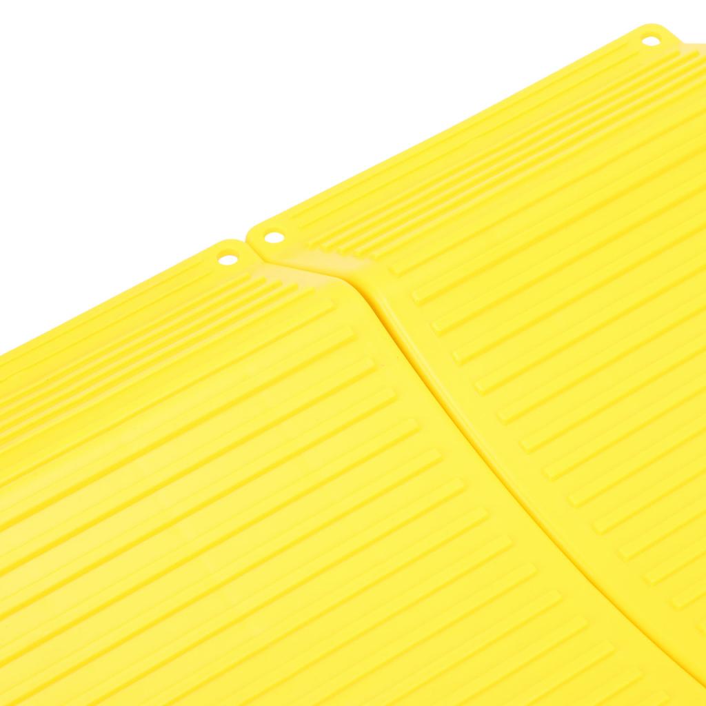 Tire Saver Ramp 1 Pair All Season Durability Wheels Tire Anti Slip Pad HDPE for Sports Cars SUVs Campers Trailers Trucks RVs