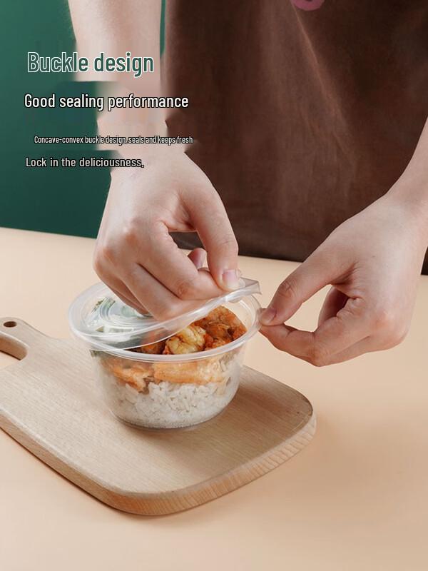 Shixun Transparent Round Plastic Bowls