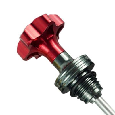 5xGeneric Engine Oil Dipstick Cap for 125cc Motorbike Easy Installation Sturdy Red