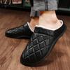 Winter Men Slippers Cotton Plus Fur Shoes Women Snow Outdoor Warm Fur Sneakers Non-slip Warm Furry  Footwear Thick Platform Winter Slides