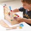 Children's Wooden Tool Table for Early Education and Play