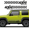 Autodeur Zijdecoratie Sticker Vinyl 4x4 Off Road Racing Sportstijl Decor Decal Voor Suzuki Jimny AT MT JTW Auto Tuning Accessoires