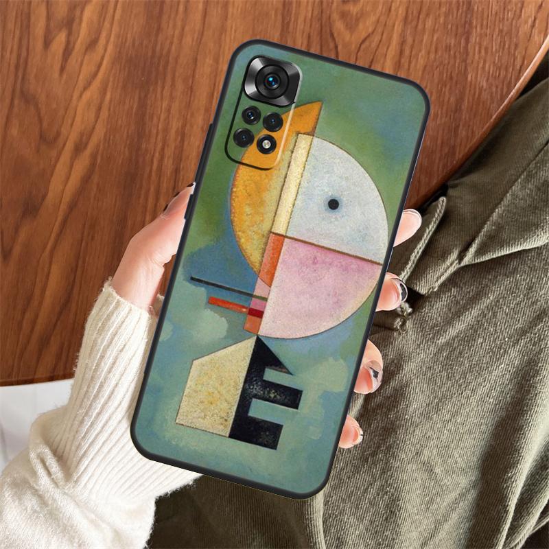 Wassily Kandinsky Abstract Case For Xiaomi Redmi Note 14 Pro 13 12 11 10 15 Pro Plus Redmi 15 C 13 10C 12C 14C 13C Cover