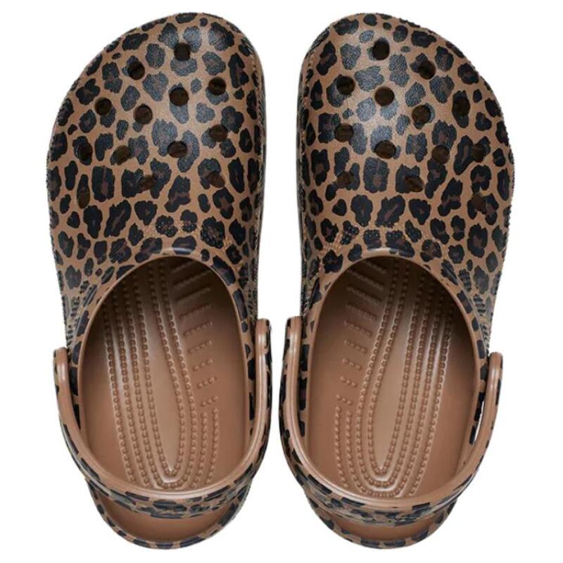 Crocs EVA Comfortable and Simple Hole Shoes Unisex Brown