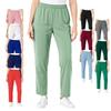 Pantaloni de asistent medical la modă Accesoriu spital Halat de nursing Femei Bărbați Clinică dentară Laborator veterinar Partea inferioară Unisex