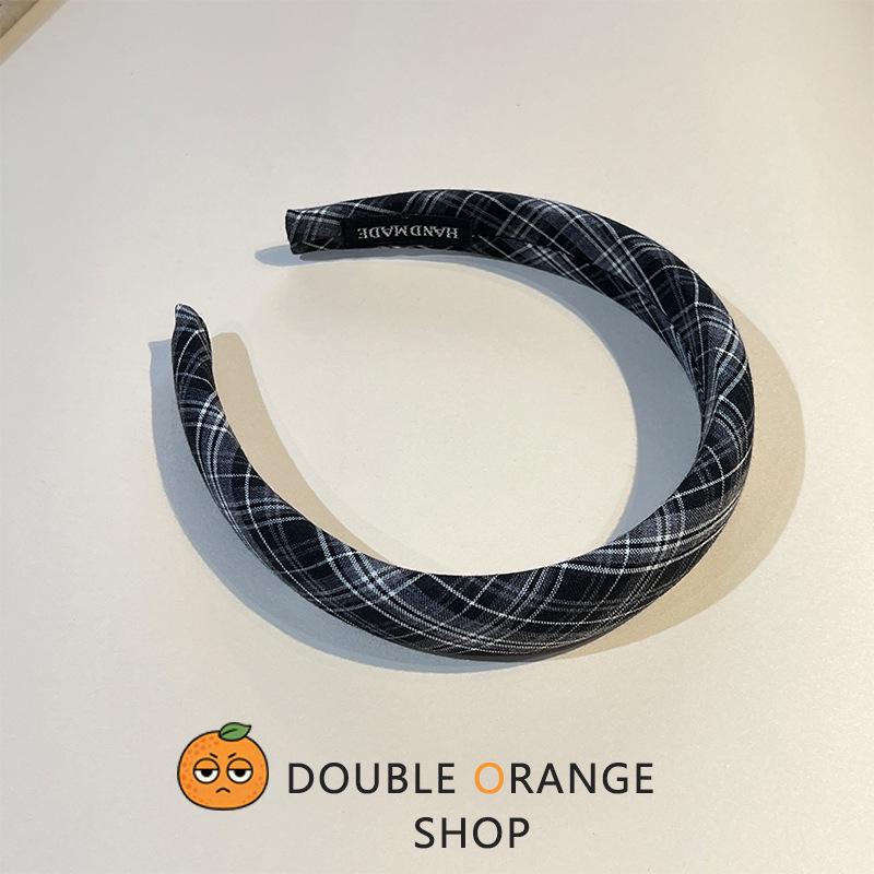 

26 Spring/Summer New Korean Japanese Academy Style Versatile Hairband for Women - High Skull Top Hair Clip