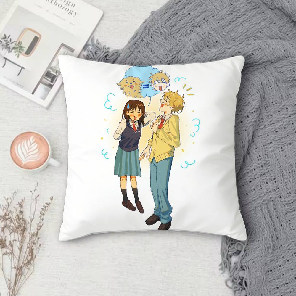 

SSukiroba Doublesided Printed Square Pillow Cover Decorative Cushion Cover for Sofa Bedroom Bedside 30X30cm
