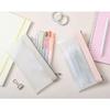 Pencil Case Pen Case Zipper Pouch Clear Stationery Bag Pencil Holder Pencil Bag for Ballpoint Pens Markers Erasers