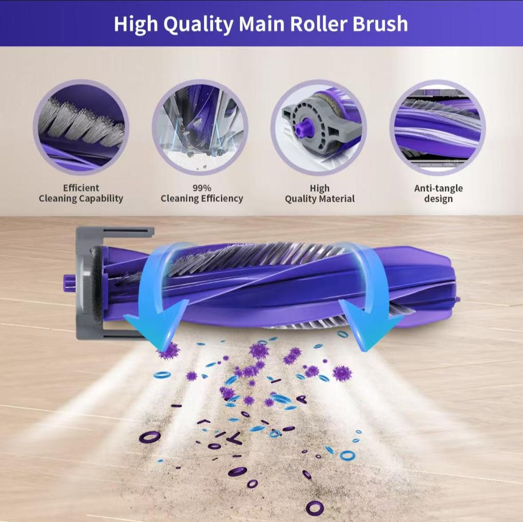 Main Brush Narwal Freo X Ultra / Freo Z Ultra / Freo X Plus / Freo Z10 Ultra Floor Roller Brush Accessories Robot Part