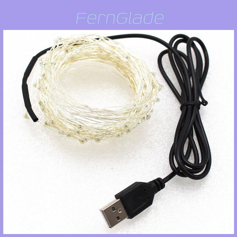 Premium 5/10m Usb Led Copper Wire Fairy Light Strip Lamp For Timeless Home Decor