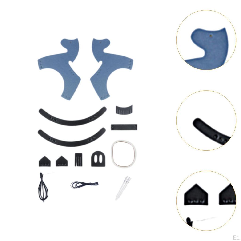 Bag Hanging Ornament Hand Embellishmenst Multifunction Cute PU Leather Pony Adornment Keychain