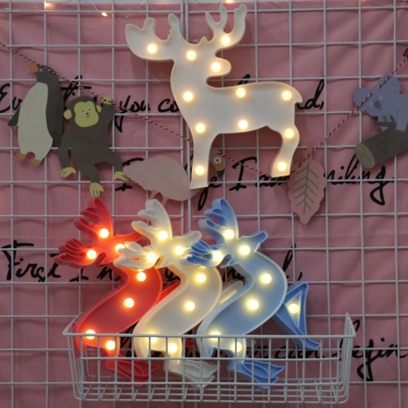 Unicorn Night Light With Star Shape Led Decor For Bedroom And Gift Use