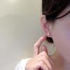 925 Silver Mini Kitten Rabbit Cat's Eye Stud Earrings – Women's Fashion Niche Design
