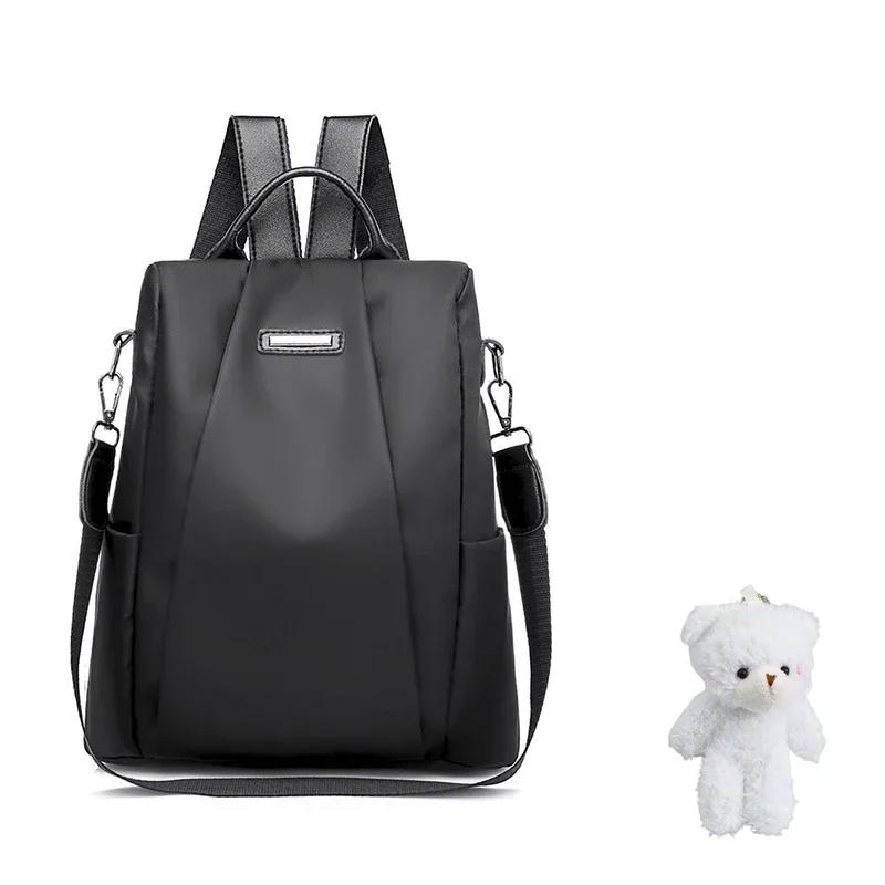 Moda Anti-roubo Mochila Mulheres Casual Impermeável Mochilas Escolares para Adolescente Multi-Função Bolsa de Ombro Mochila de Viagem