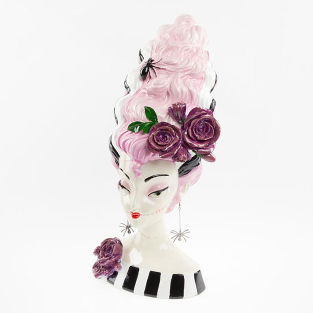 Halloween Pinks Funny Weird Bride Bust Decoration Fun Desktop Ornaments