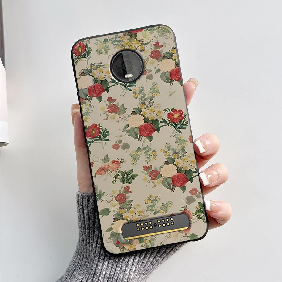 For Motorola Moto Z4 Z3 Play Case Cute Cartoon Soft Silicone TPU Cover Phone Case For Moto Z3 Z4 Play MotoZ4 Z4Play Z3Play Funda