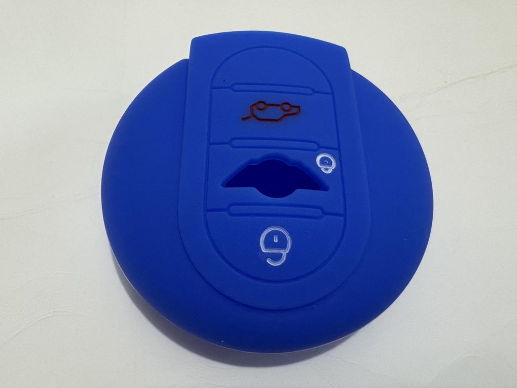 Silicone Car Key Case Cover Soft Holder Protector For BMW Mini Cooper F56 F55 F54 3 Buttons Remote Smart Shell Styling Auto Part