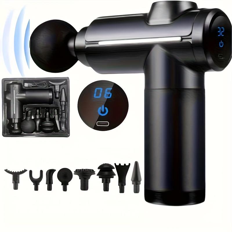 Professional Fascia Gun High Frequency Vibration Deep Muscle Tissue Massage Gun Relaxing Body Massager After Exercise Fitness