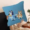 Süß-B-B-Blueys-S Cartoon Kissen Kissenbezug Kissenhülle Wohnzimmer Sofa Heimdekoration Personalisiert