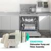Universal Dishwasher Pump and Motor Assembly 5304519906 Dishwasher Pump Motor Assembly Easy Installation and Durability