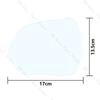 For Baojun 510 2017 2018    Car Wing Door Side Mirror Heated Lens Exterior Rearview Mirror Glass