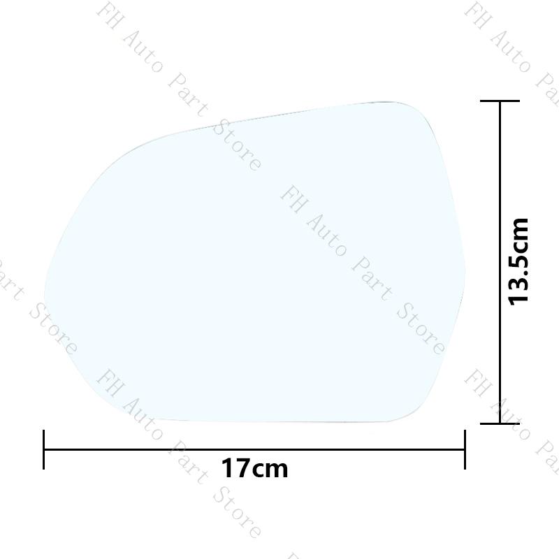 For Baojun 510 2017 2018 Car Wing Door Side Mirror Heated Lens Exterior Rearview Mirror Glass