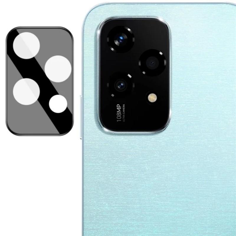 

For Honor 200 Lite Camera Lens Protector WANLONFENG HD Full Black Silk Printed Lens Film Black