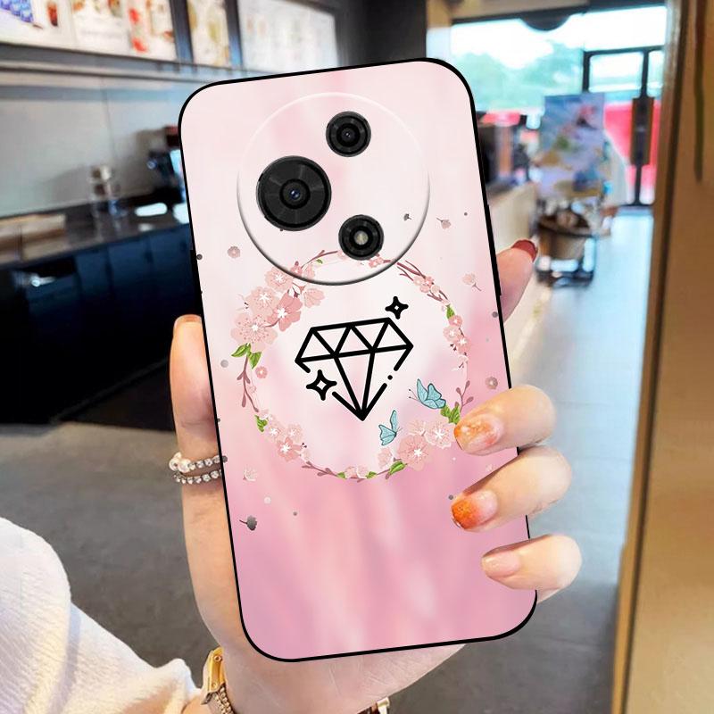 For TCL 605 4G Case Cute Cartoon Soft Silicone TPU Back Cases For TCL 60 SE 4G T517H Phone Cover TCL605 T517D Fundas Shell Coque