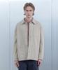 Tony Lawrence Oversized Cation Cotton Work Jacket Beige
